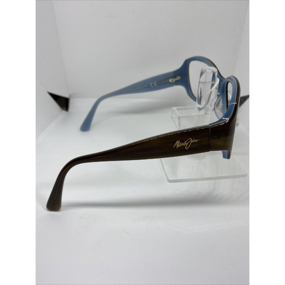 Maui Jim MJ295-03T Sunglasses Frames NALANI MP 61-16-126 Brown/Blue Square NWOT - Picture 3 of 7
